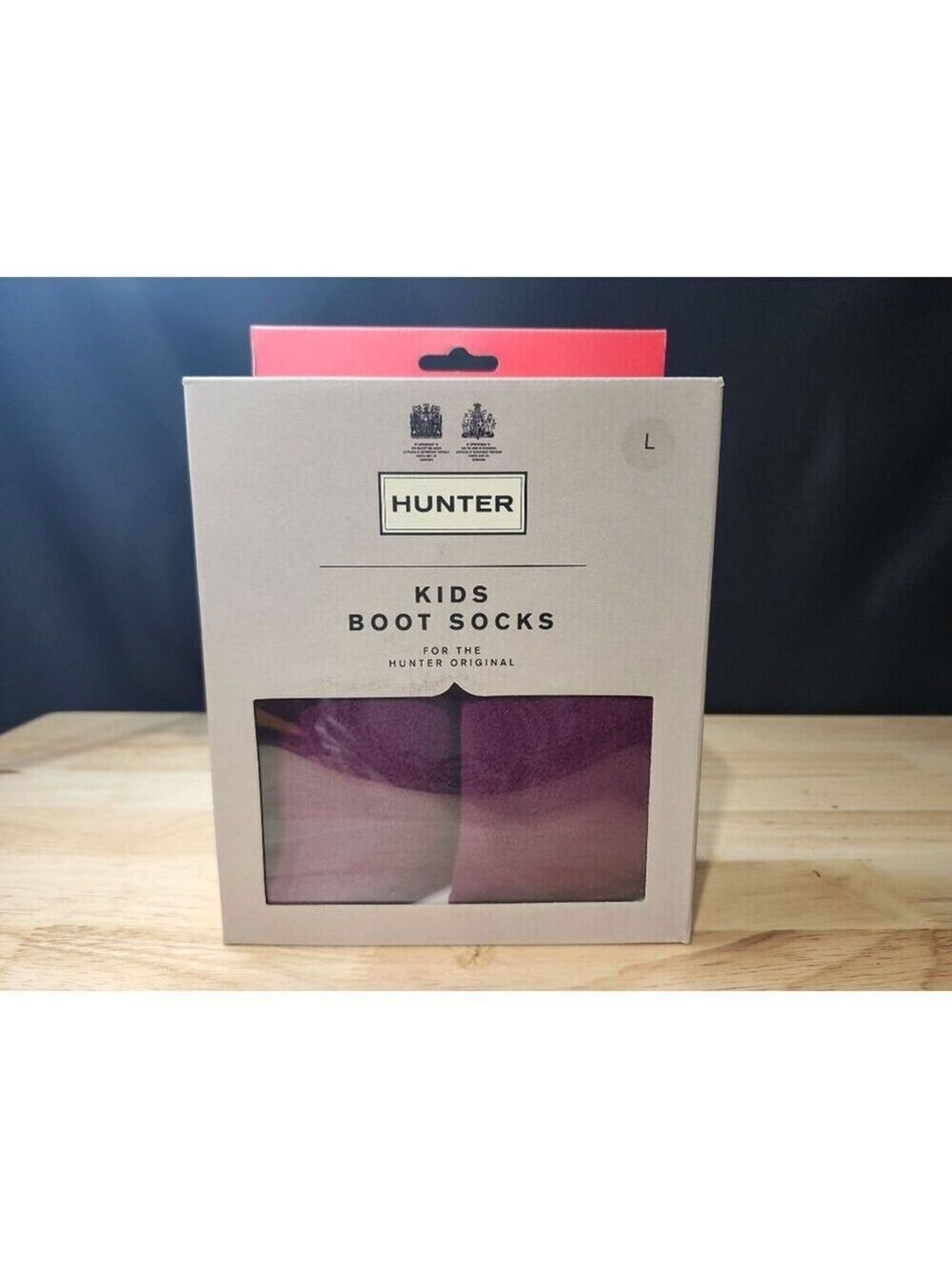 Hunter Boot Kids Socks for Original size L